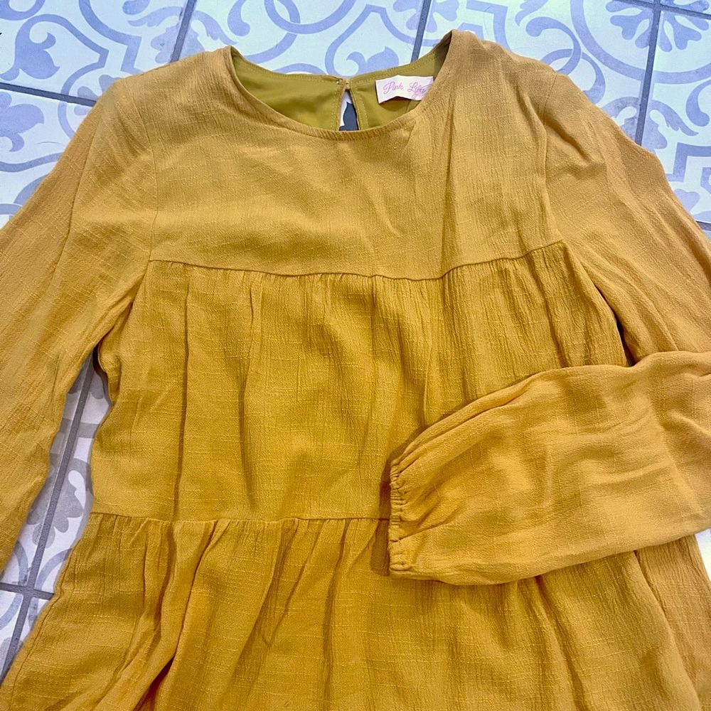 Pink Lily, Size Small, flowy top